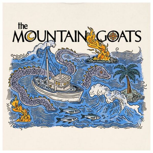 Hello Merch Store The Mountain Goats Sea Monster Ivory T-Shirt