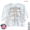 kenny Sea Hear Now Festival Merch Store Womens Skeleton Surf Lineup Crop Teea