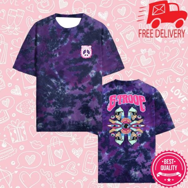 Kt8 Merch Shop Gorillat G Troop Tie Dye Tee