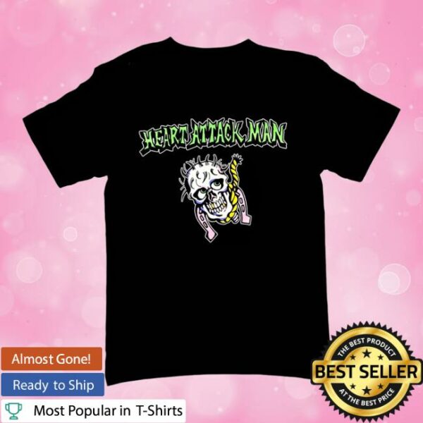 Heart Attack Man Store Merch Skull Noose T-Shirt