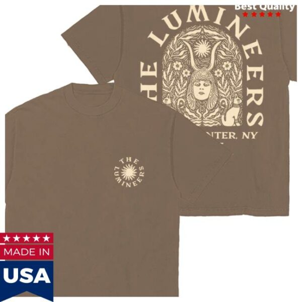 The Lumineers Store Merch The Lumineers Automatic September 3Rd Darien Center Event Tee