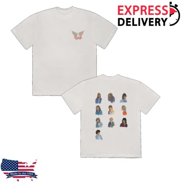 Paul Mccartney Merch Store Wings Watercolor T-Shirt