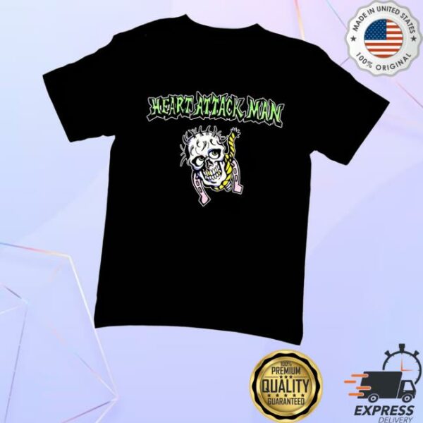 Heart Attack Man Merch Store Skull Noose T-Shirt