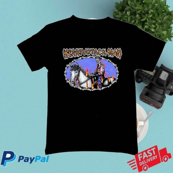 Heart Attack Man Merch Store Elvis Joyrides The Pale Horse T-Shirt