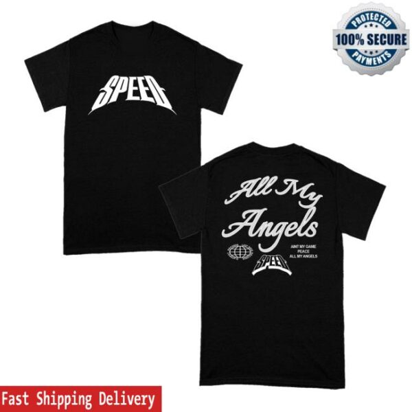 Last Ride Records Merch Store Speed All My Angels Shirt