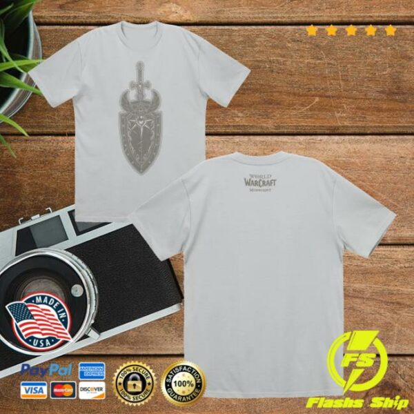 Blizzard Gear Store Merch World Of Warcraft Midnight Arator Grey T-Shirt