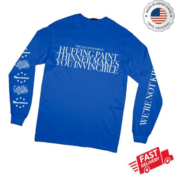 Imprint Merch Store The Callous Daoboys Paint Thinner Longsleeve