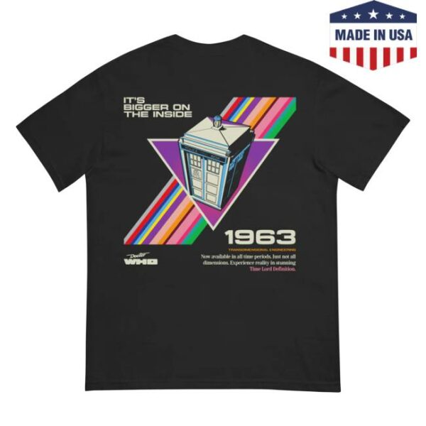 Bbc Shop Merch Doctor Who Tardis Mode Unisex T-Shirt