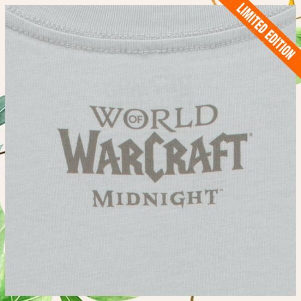 Blizzard Gear Merch Store World Of Warcraft Midnight Arator Grey T-Shirt