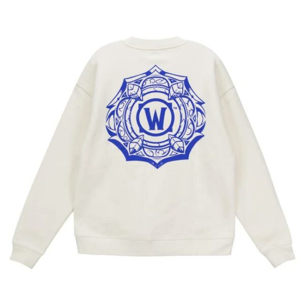 Blizzard Gear Merch Store World Of Warcraft Midnight Dark Heart White Crewneck Sweatshirt