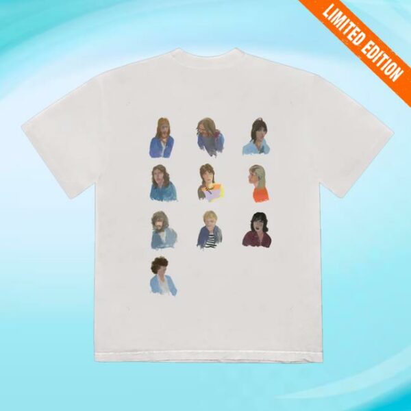 Paul Mccartney Merch Store shop Wings Watercolor T-Shirt