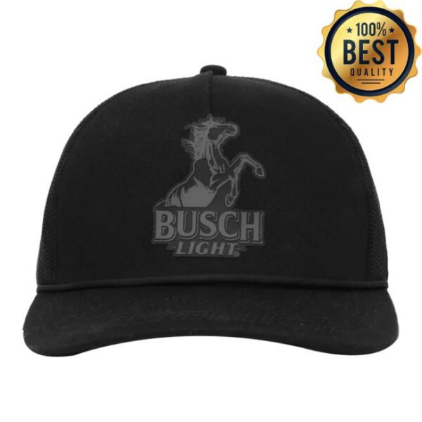 Shop Beer Gear Store Merch Busch Light Black Stallion Hat