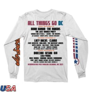 All Things Go Store Merch Dc Racing Team Lineup Long Sleeve