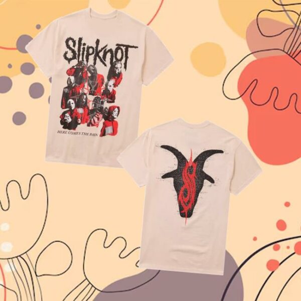 Slipknot Here Comes The Pain Two-Sided T-Shirt