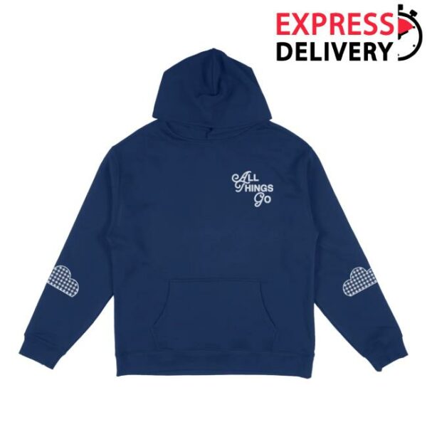 All Things Go Store Merch Blue Clouds Dc Lineup Hoodie
