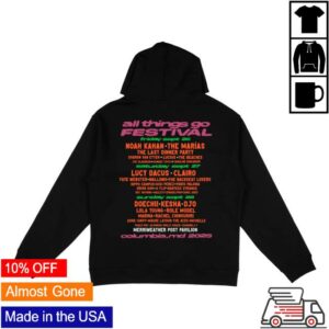 All Things Go Store Merch Star Power Dc Lineup Hoodie