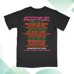 All Things Go Store Merch Star Power Dc Lineup Tee