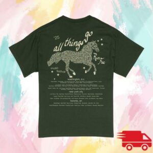 All Things Go Store Merch Run Free Lineup Tee