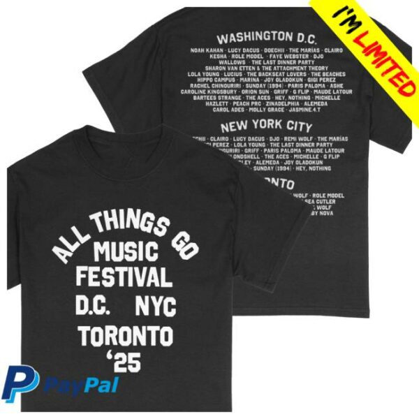 All Things Go Store Merch Atg Varsity Lineup Tee