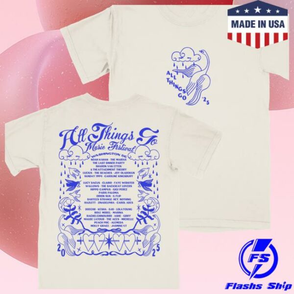 All Things Go Store Merch Swan Song Dc Lineup Tee