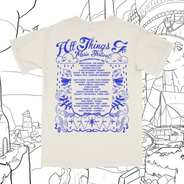 All Things Go Store Merch Swan Song Dc Lineup Tee