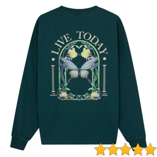 Tomorrowland Merch Store Butterfly Live Today Longsleeve