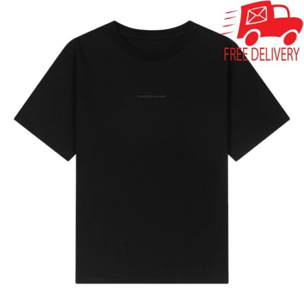 Tomorrowland Merch Store Butterfly Live Today T-Shirt Black