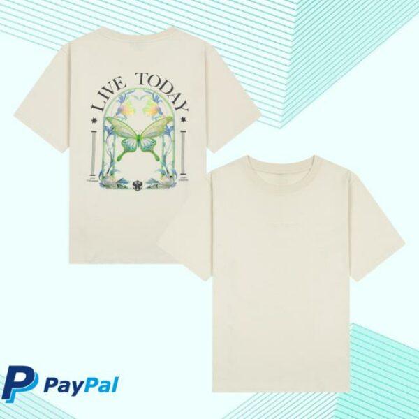 Tomorrowland Merch Store Butterfly Live Today T-Shirt