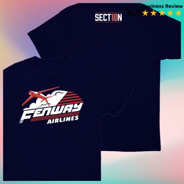 Heroesvillains Store Merch Fenway Airlines T-Shirt
