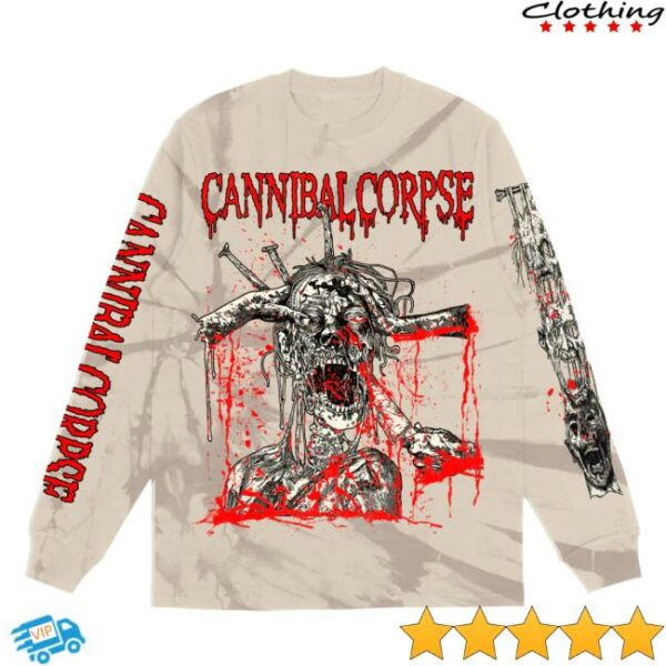 Cannibal Corpse Store Merch Stabbing Undead Long Sleeve