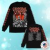 kenny cannibal corpse store merch graveside 2025 tour black long sleeve