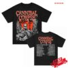 kenny cannibal corpse store merch graveside 2025 tour black t shirt