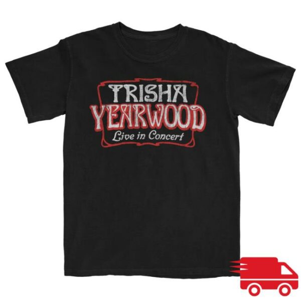 Trisha Yearwood Store Merch 2025 Trisha Yearwood Black Tee
