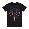 kenny bring me the horizon store merch thats the spirit 10th anniversary black coloured umbrella t shirt
