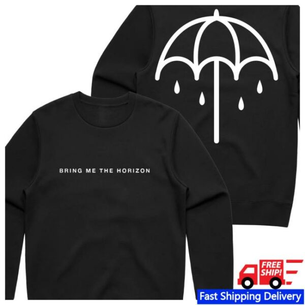 Bring Me The Horizon Store Merch That’s The Spirit 10Th Anniversary Black Sweatshirt