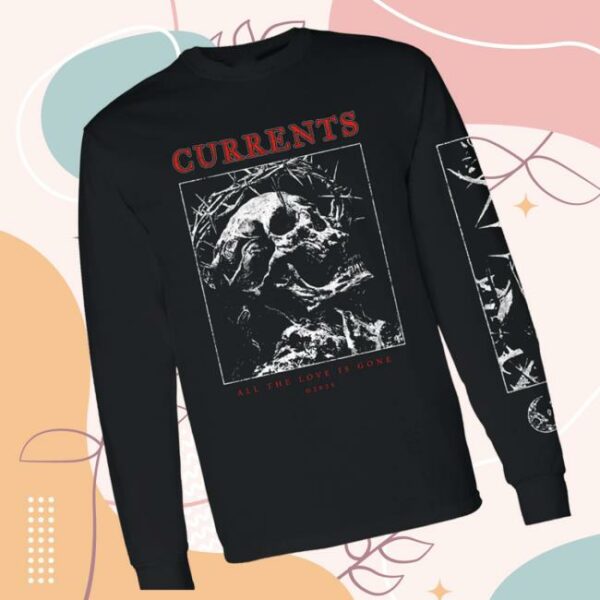 Currents Official Merchandise Store Merch Skull King Long Sleeve