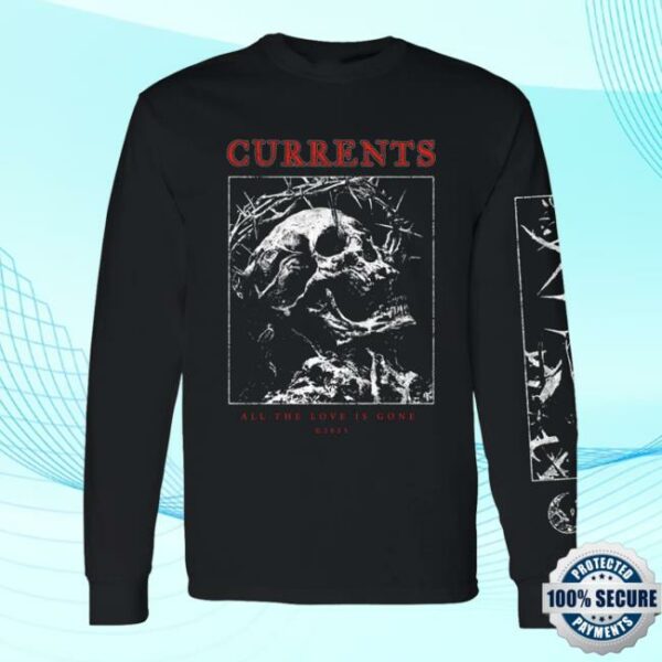 Currents Official Merchandise Store Merch Skull King Long Sleeve