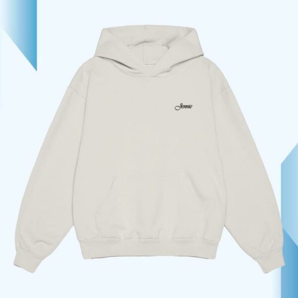 Jennie Store Merch Back To School Lyric Hoodie
