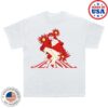 kenny jennie store merch back to school anime white tee