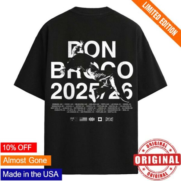 Don Broco Merch Store 2025/26 Tour T-Shirt