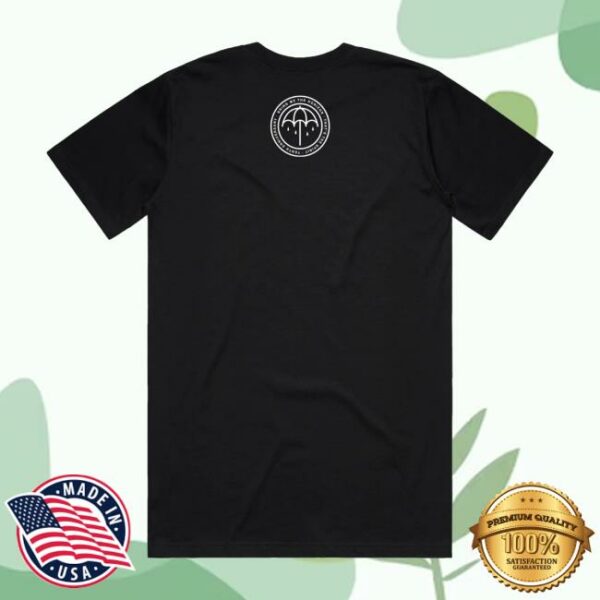 Bring Me The Horizon Merch Store That’s The Spirit 10Th Anniversary Black Coloured Umbrella T-Shirt