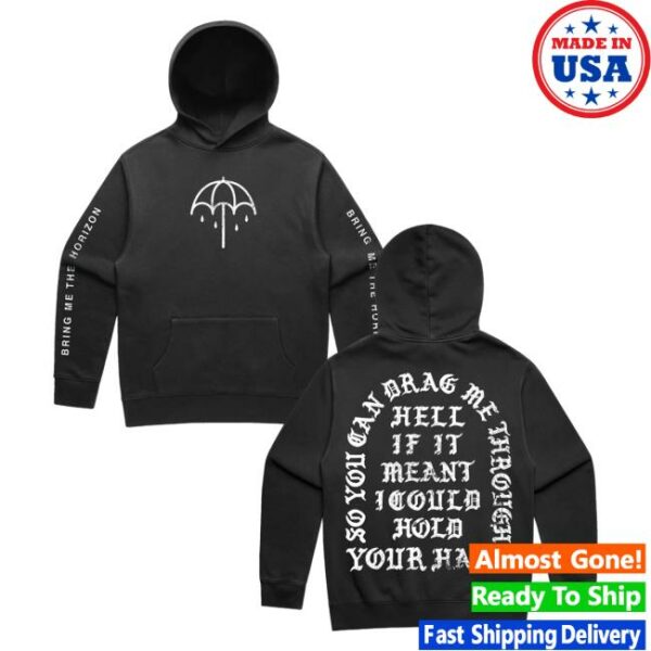 Bring Me The Horizon Merch Store That’s The Spirit 10Th Anniversary Black Hoodie