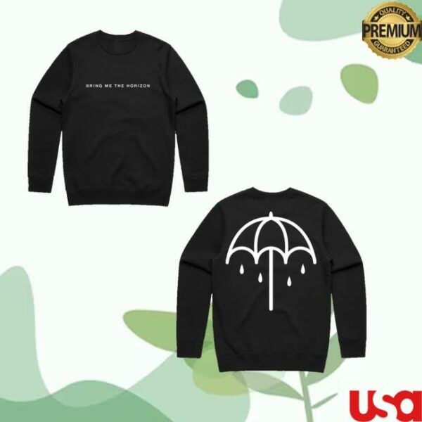 Bmth Shop Merch That’s The Spirit 10Th Anniversary Black Sweatshirt