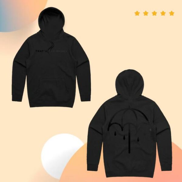 Bmth Shop Merch That’s The Spirit 10Th Anniversary Black Hoodie