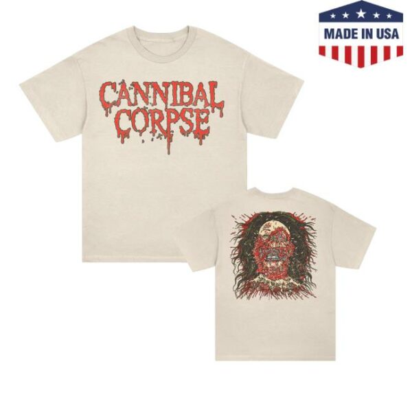 Cannibal Corpse Store Merch Logo Face Rot T-Shirt