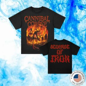 Cannibal Corpse Store Merch Scourge Of Iron T-Shirt