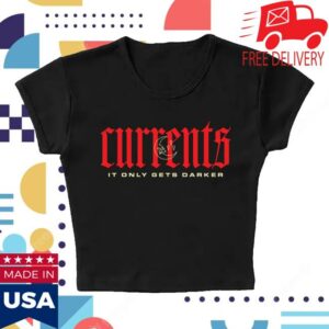 Currents Official Merch Store It Only Gets Worse Crop Top