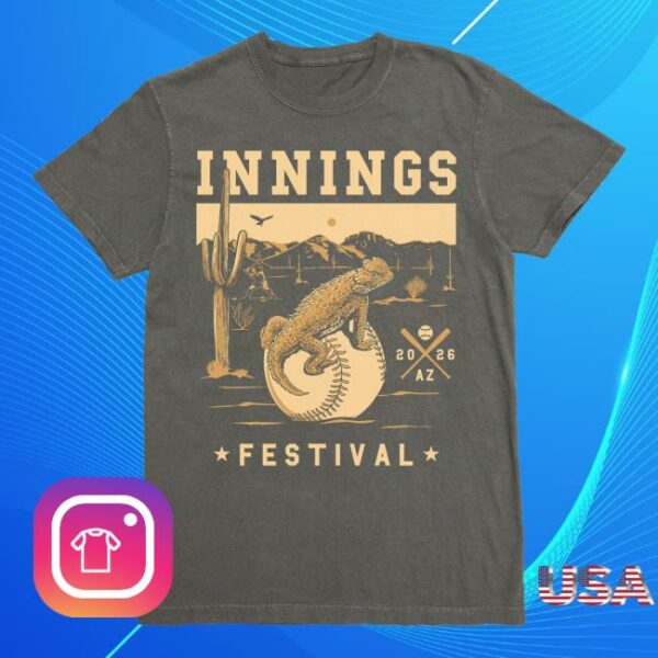Innings Festival Merch Store Desert Slider Lineup Tee