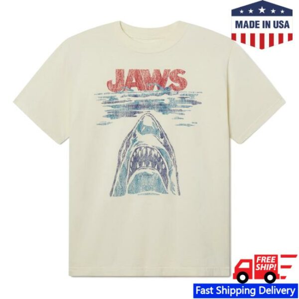 Academy Museum Store Merch Jaws Poster Tee