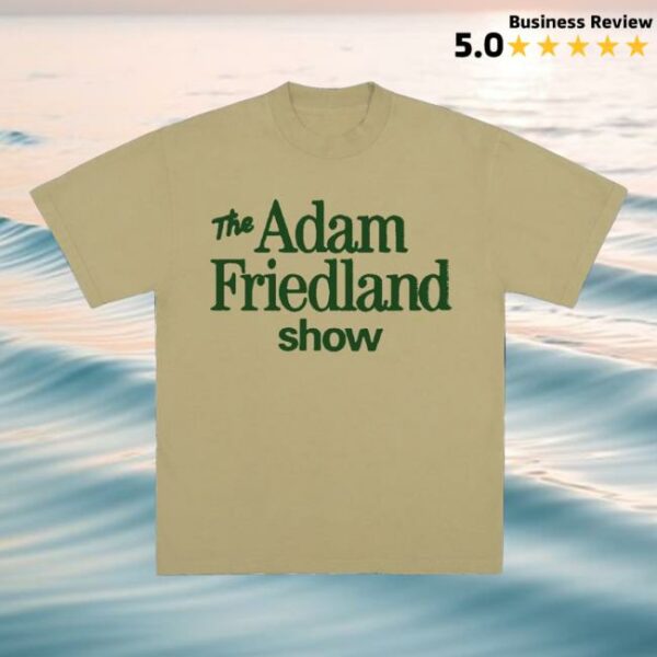The Adam Friedland Store Merch The Adam Friedland Show Logo Shirt